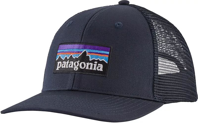 

Мужская кепка с логотипом Patagonia P-6 Trucker, темно-синий