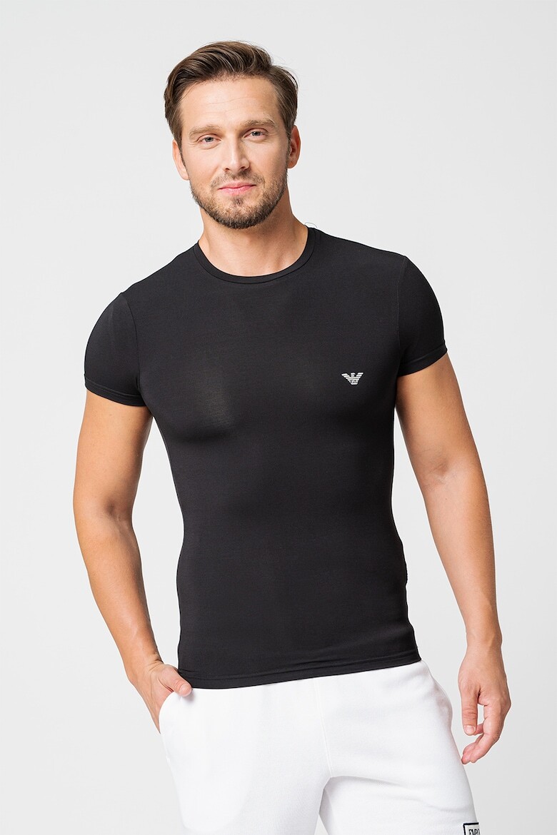 

Самодельная футболка с модой Emporio Armani Underwear, черный