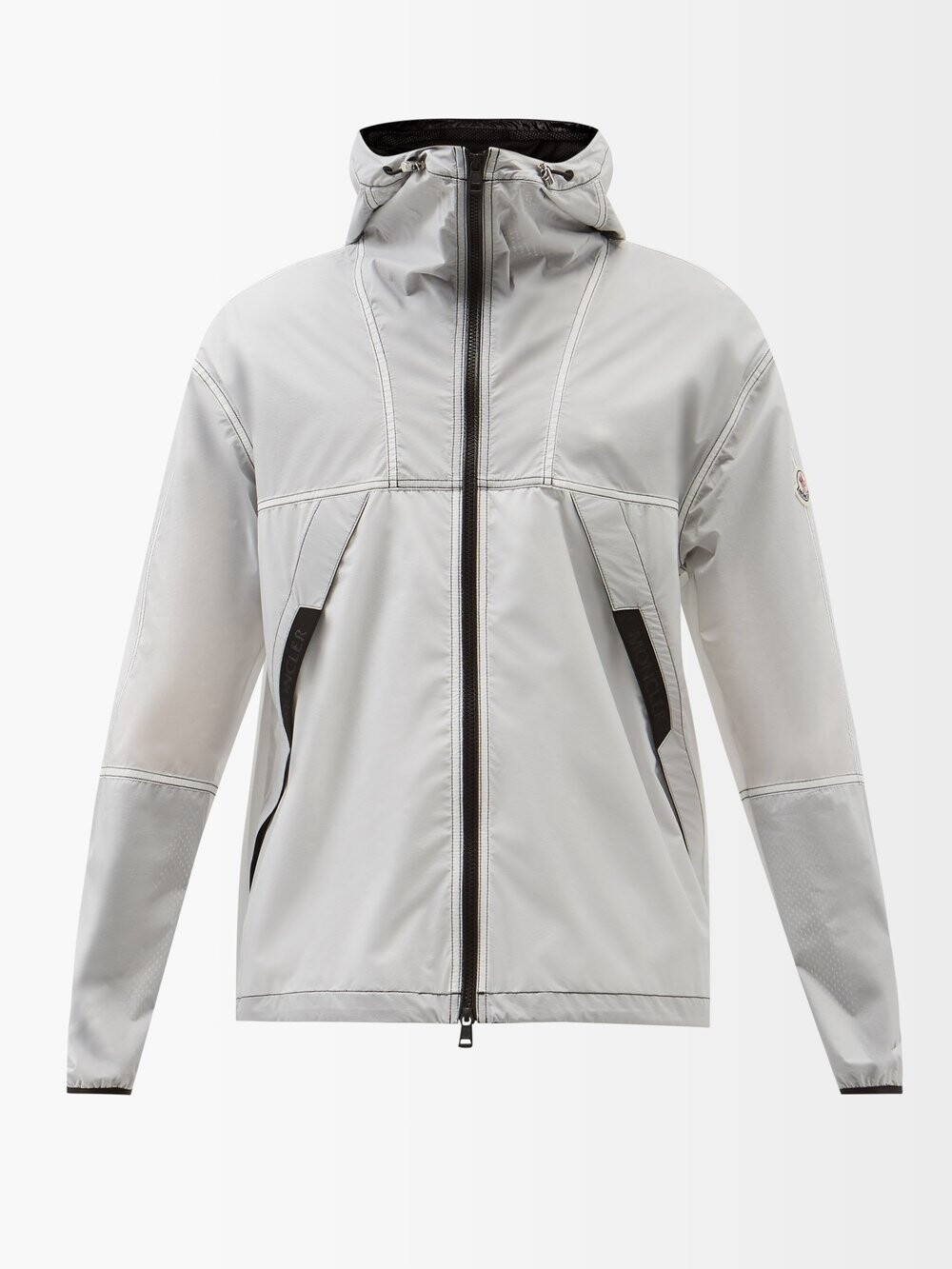 

Куртка doi из технической оболочки с капюшоном Moncler, серый