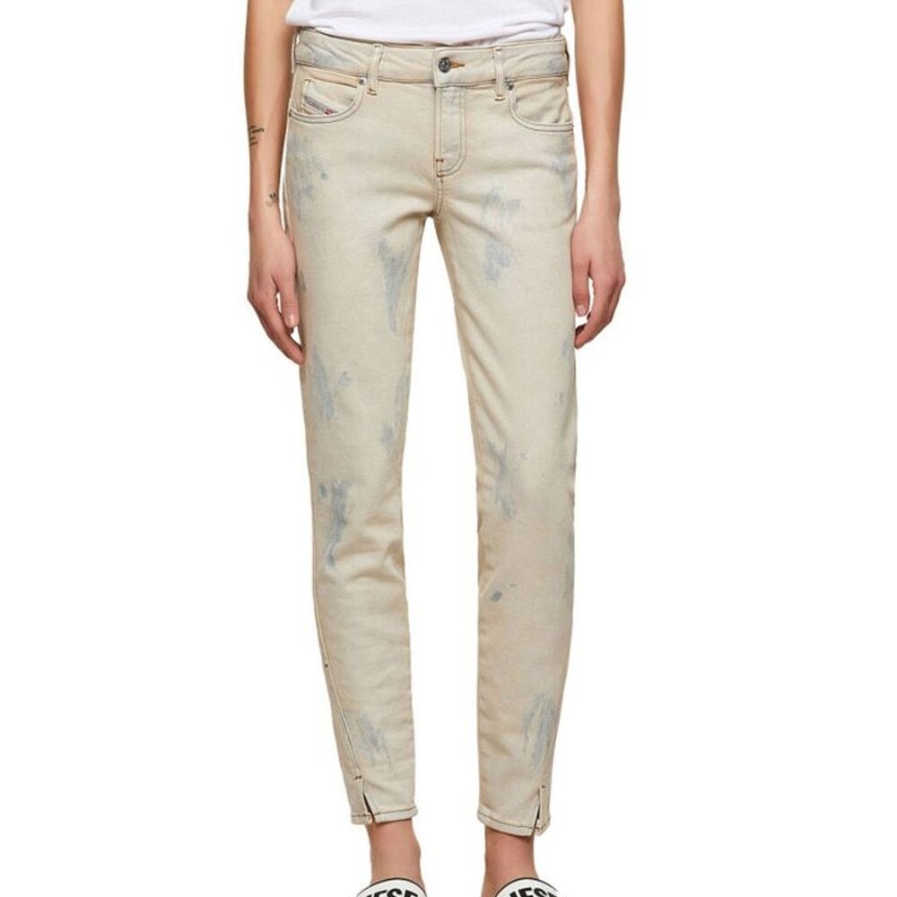 

Брюки Diesel Weekend Skinny Chino, синий