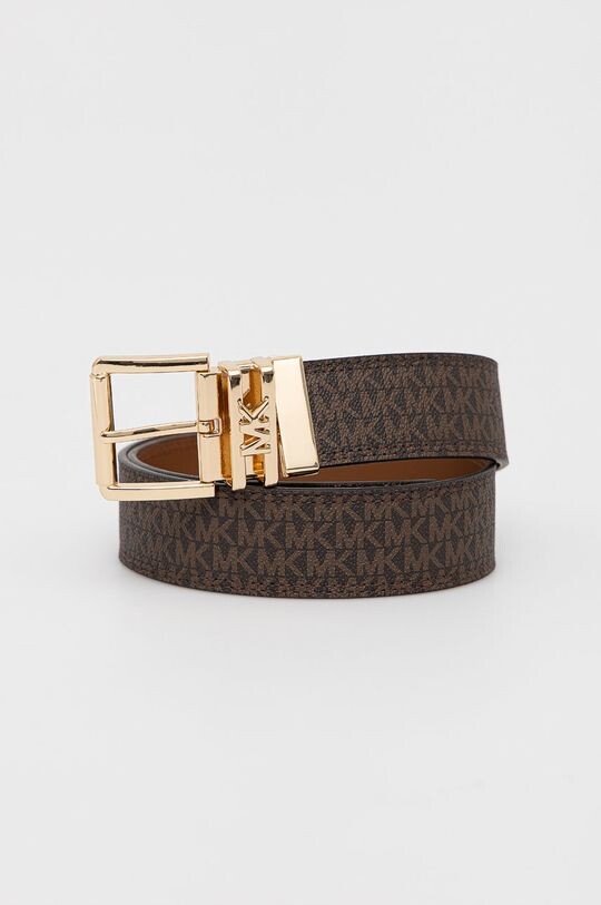 

Ремень кожаный двусторонний 558366 MICHAEL Michael Kors, коричневый