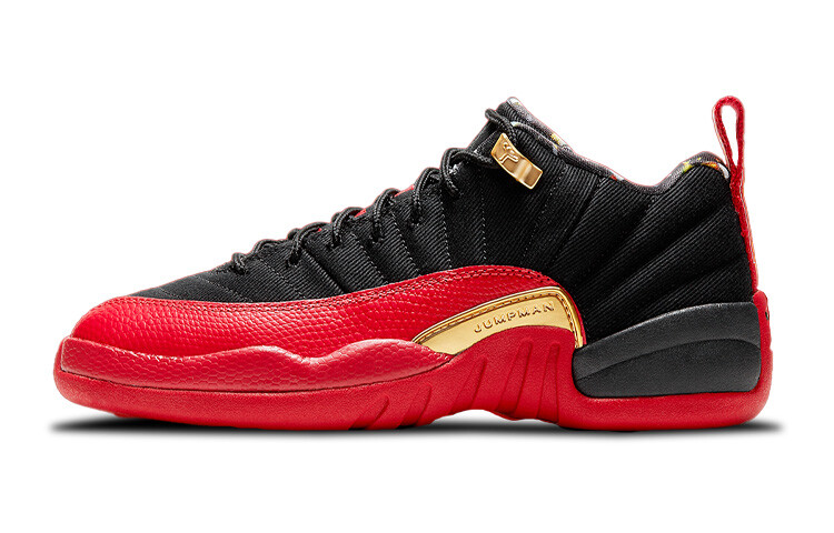 

Air Jordan 12 Low SE Super Bowl (GS) Черный/Красный/Золотой