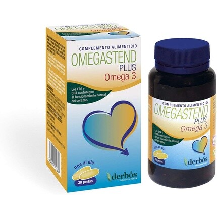 

Нутрикосметика Dherbos Omegastend Plus 30 Pearls Omega 3, Derbos