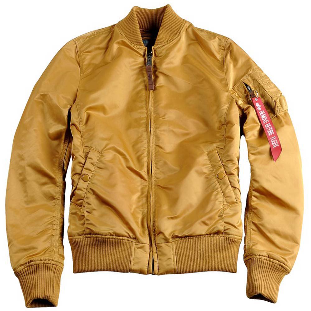 цена Куртка Alpha Industries MA-1 VF 59, золотой