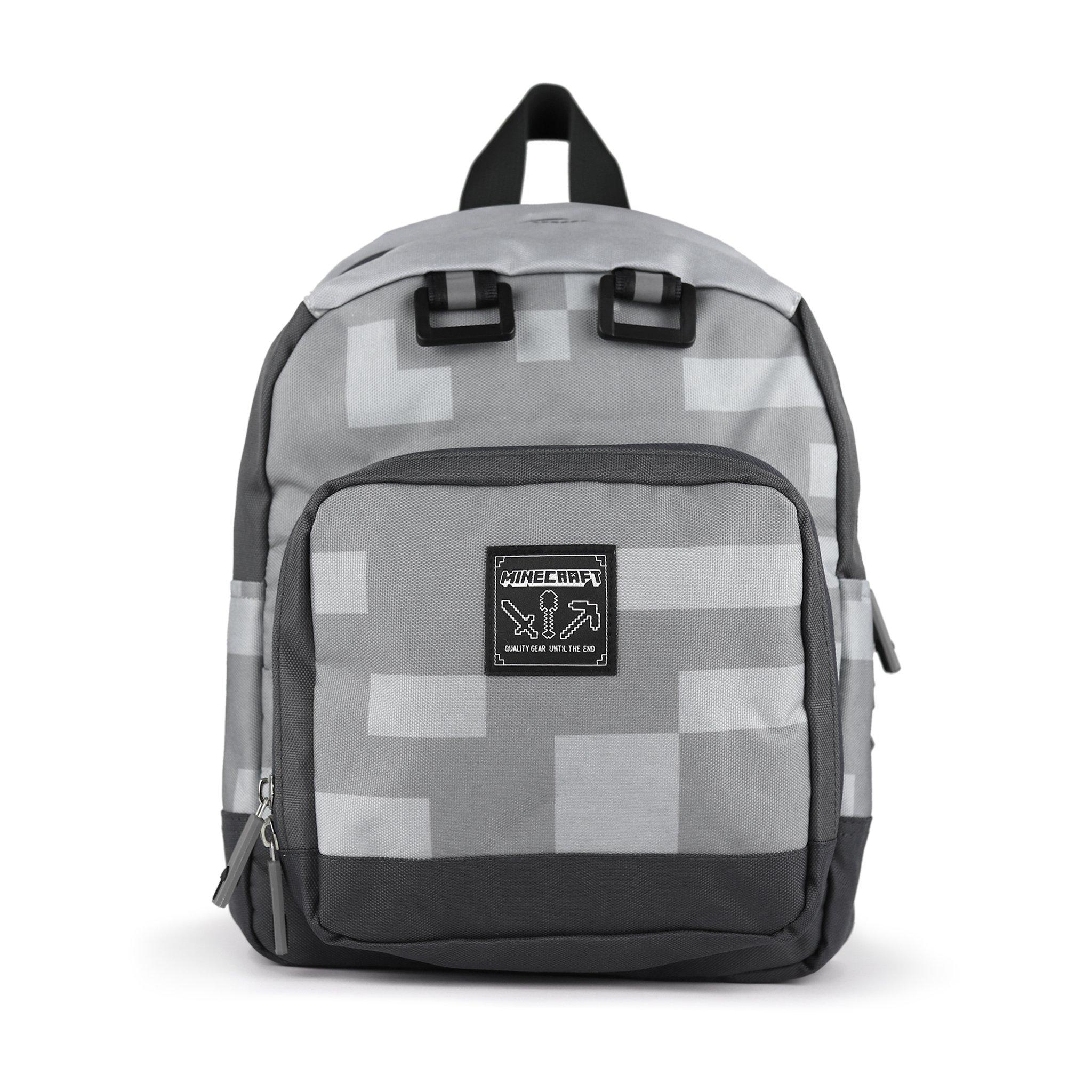 Мини-рюкзак шахтера Minecraft, серый