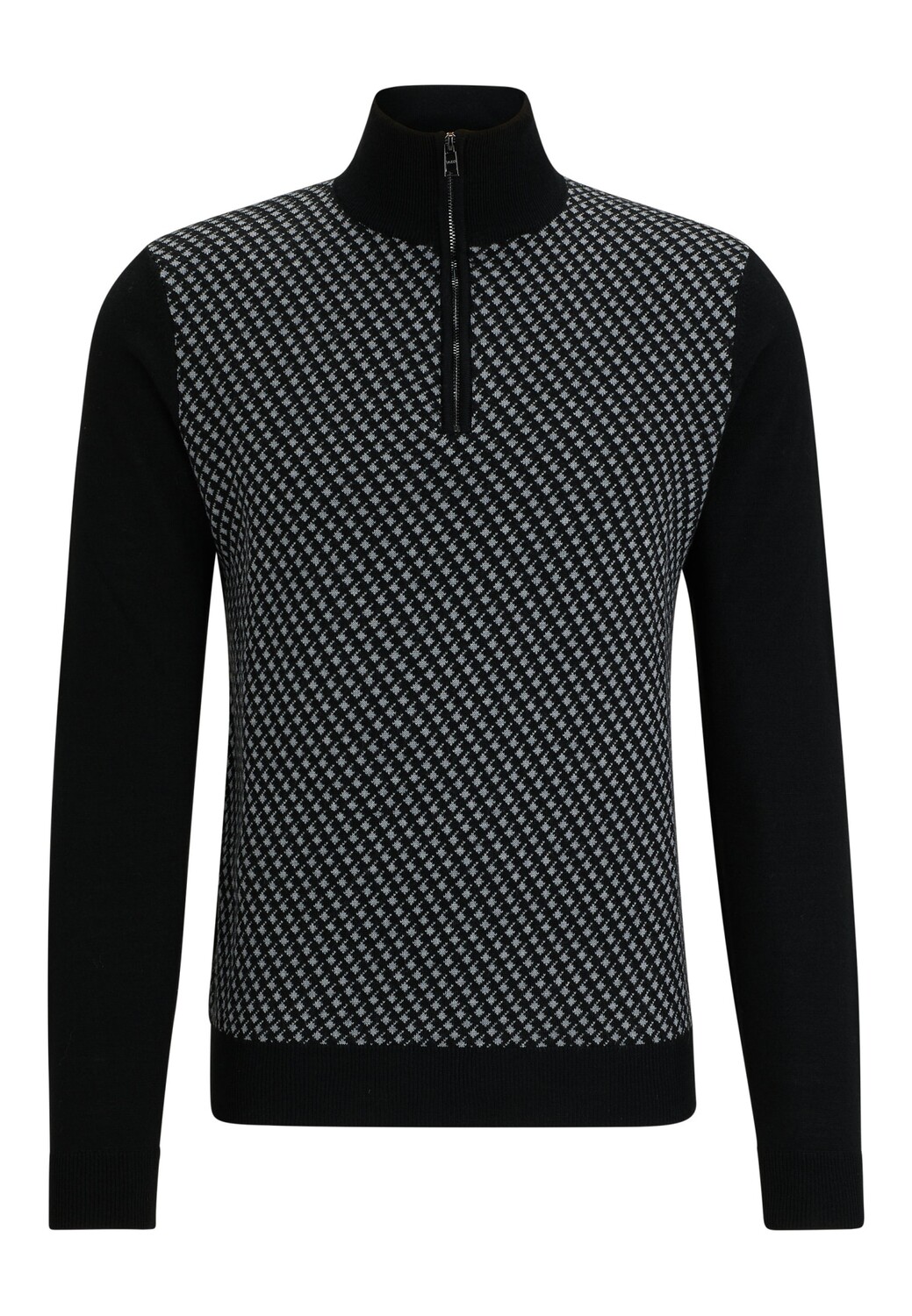 

Свитер BOSS LAVORATO_IN Regular Fit, черный