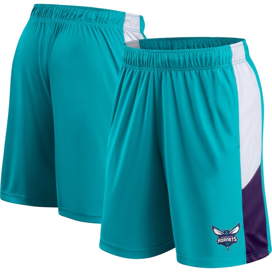 

Шорты Fanatics Branded Charlotte Hornets, бирюзовый