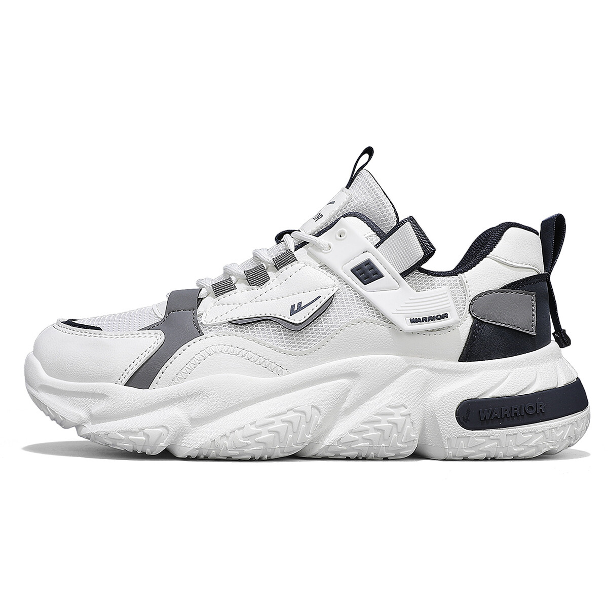 

Кроссовки WARRIOR Chunky Sneakers Men Low-top White/gray, белый/серый
