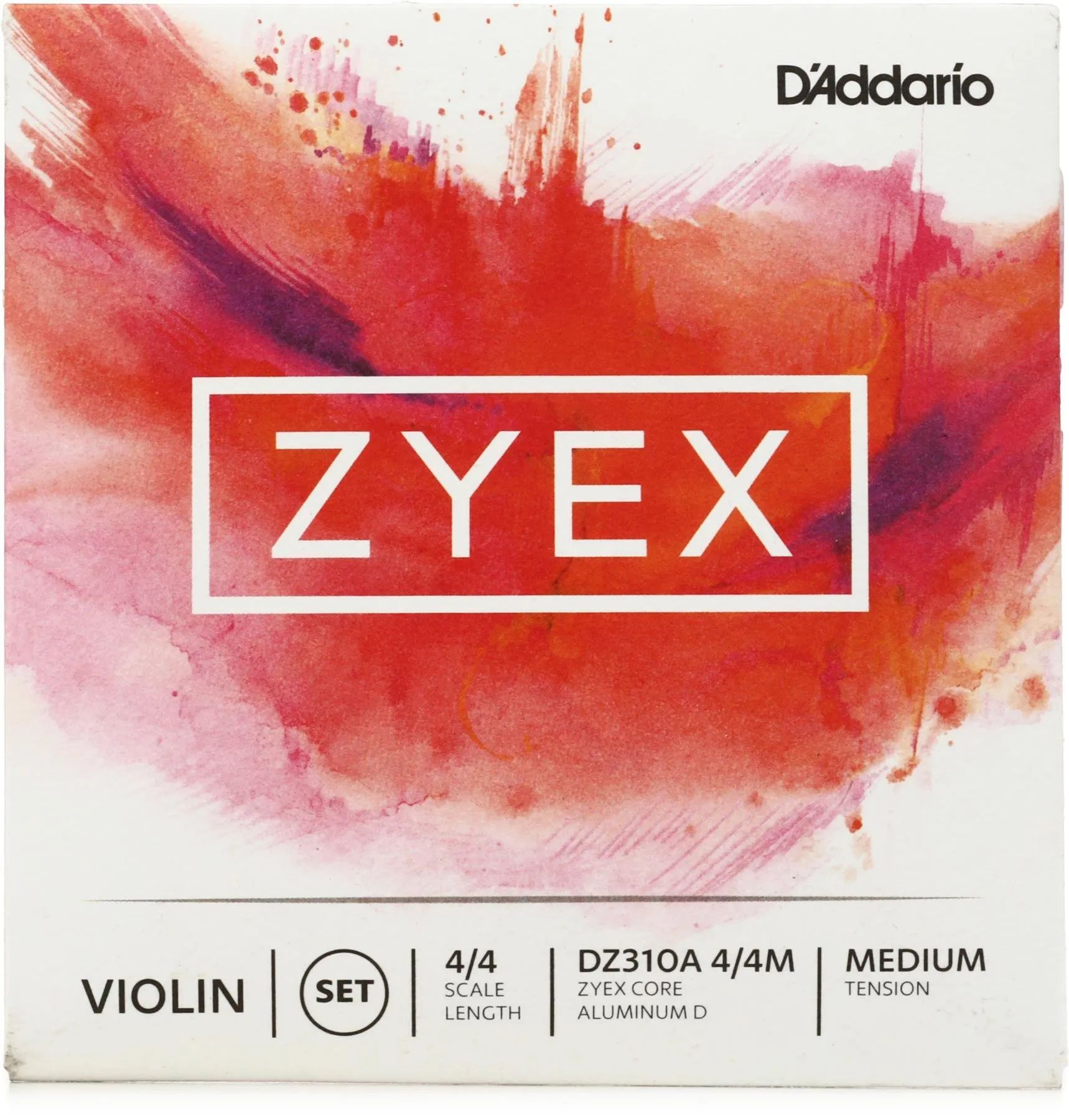 

D'Addario DZ310A Набор струн для скрипки Zyex - размер 4/4 с алюминиевой D