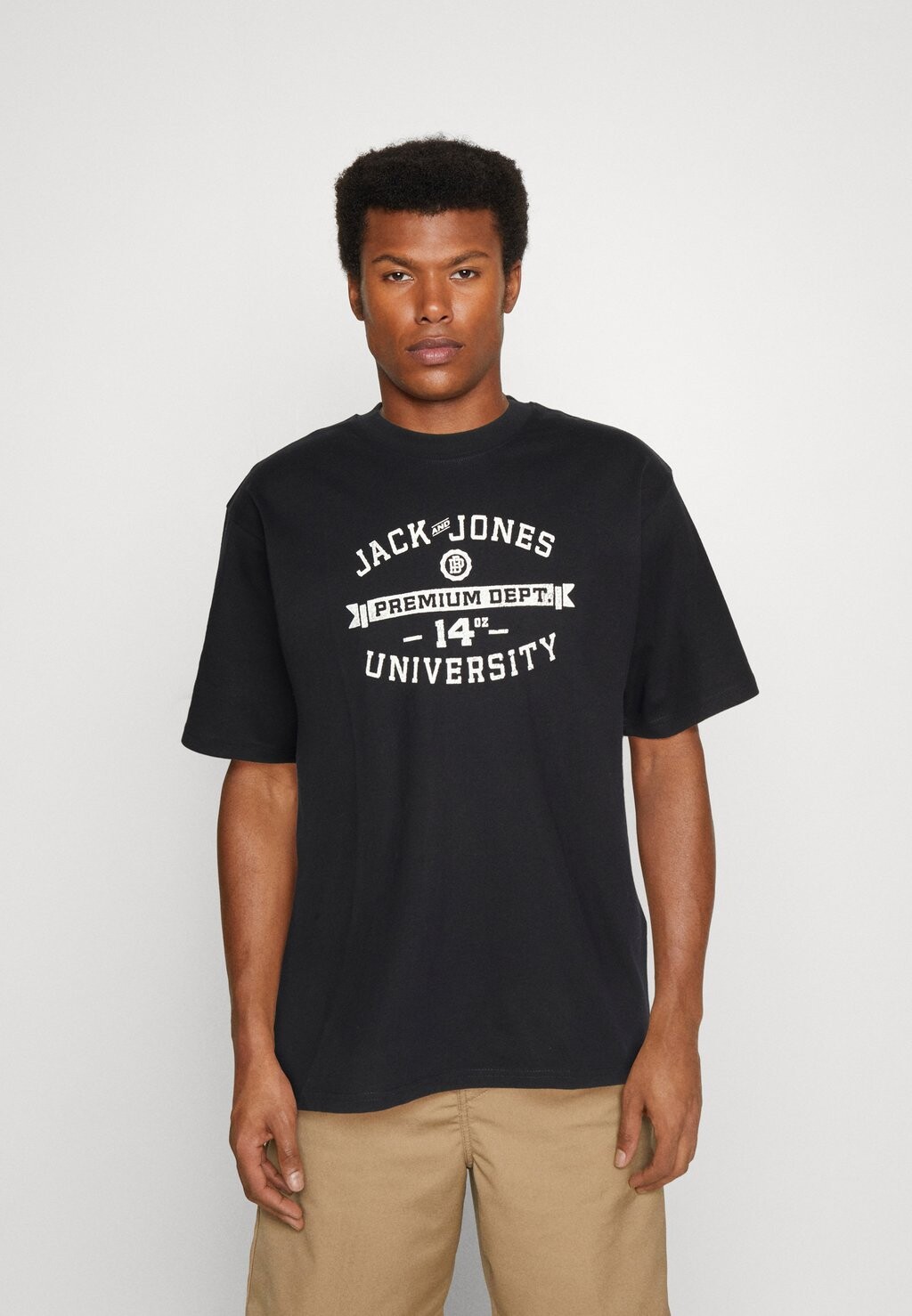 

Футболка с принтом Jack & Jones, темно-синий