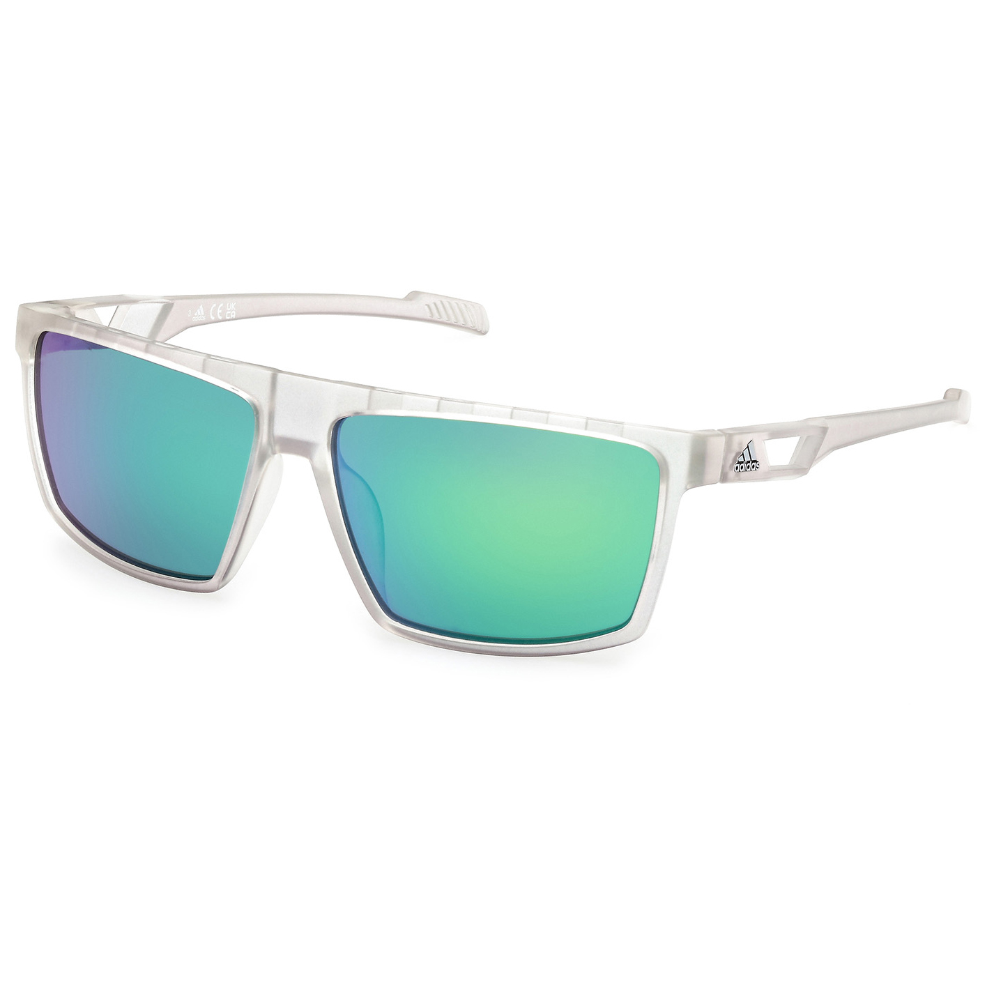 Солнцезащитные очки Adidas SP0083 Mirror Cat 3, цвет Crystal
