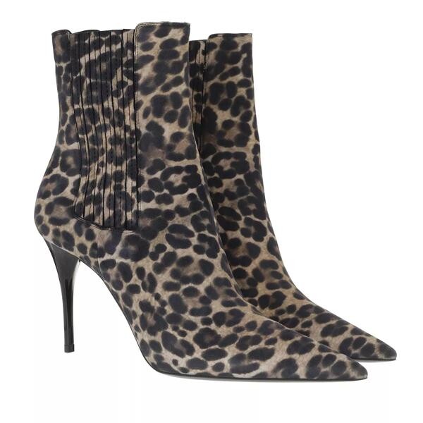 

Сапоги lexi ankle boots leather russian Saint Laurent, бежевый