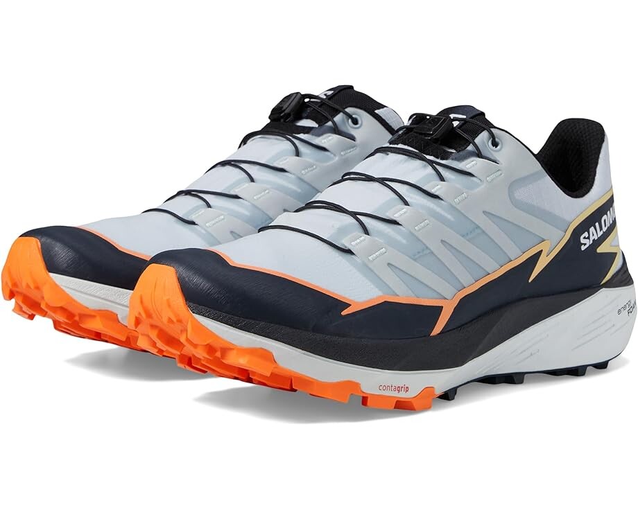

Кроссовки Salomon Thundercross, цвет Heather/India Ink/Shocking Orange