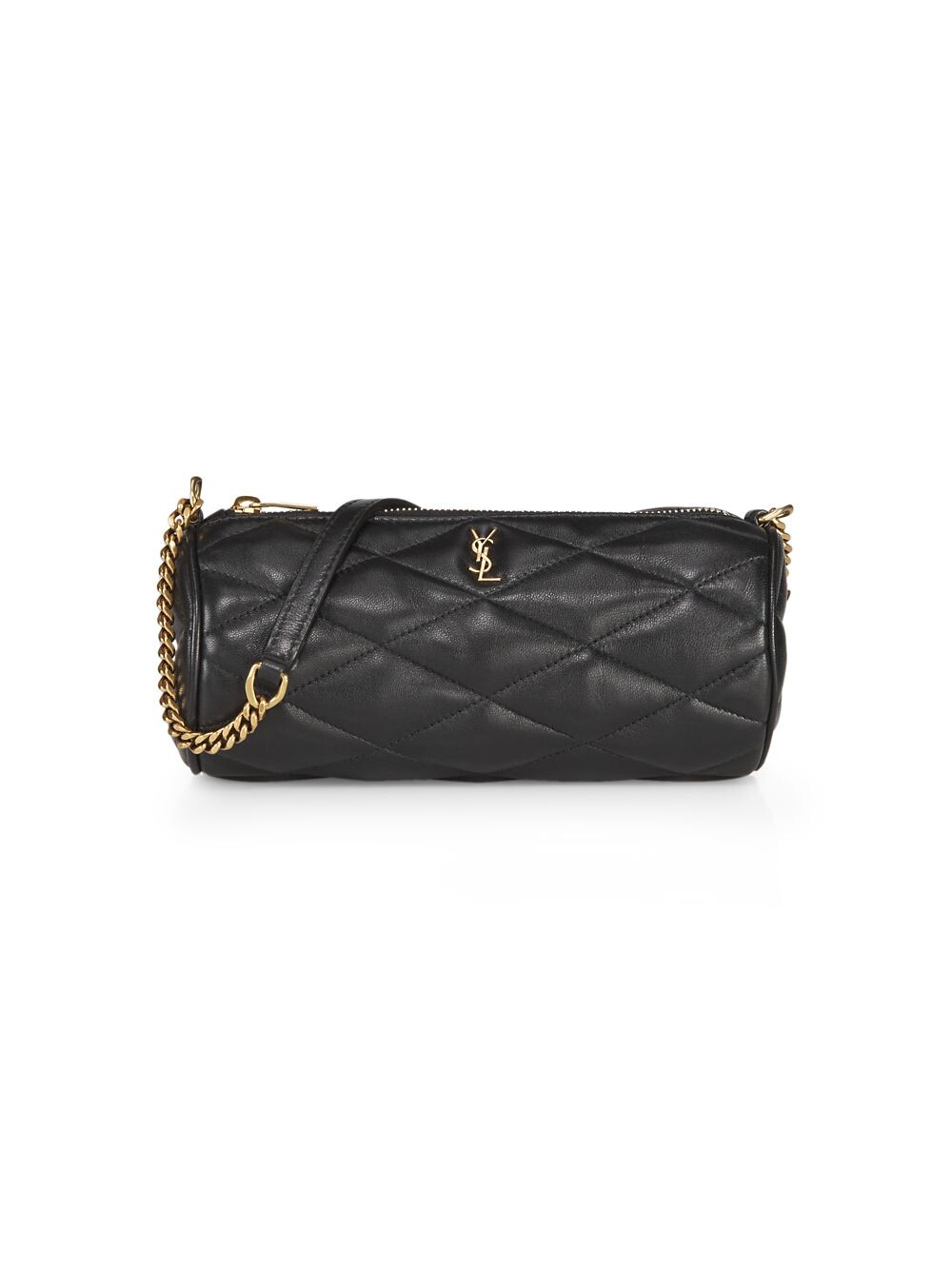 

Маленькая сумка Sade Tube из стеганой кожи ягненка Saint Laurent