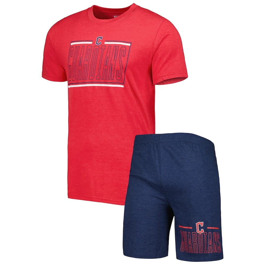 

Пижамный комплект Concepts Sport Cleveland Guardians, нави