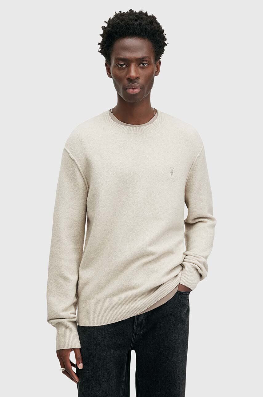 

Свитер AllSaints из шерсти STATTEN, серый