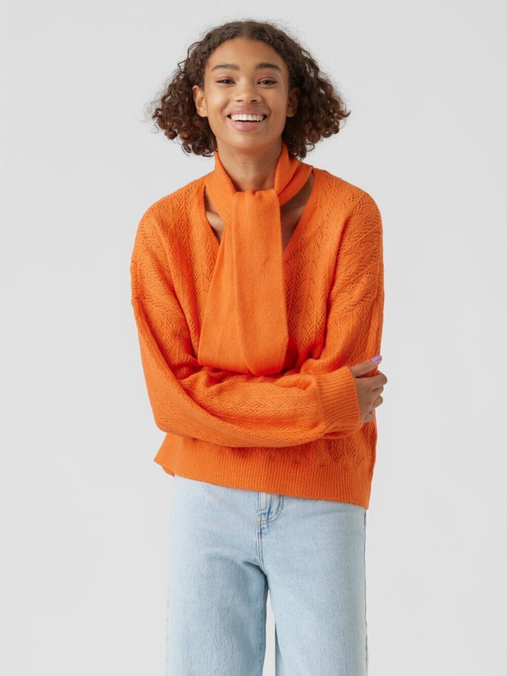 Свитер Vero Moda, апельсин