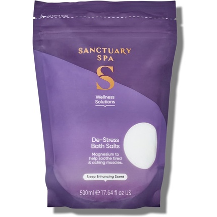 цена Снимающие стресс английская соль для ванн с магнием 500 г, Sanctuary Spa