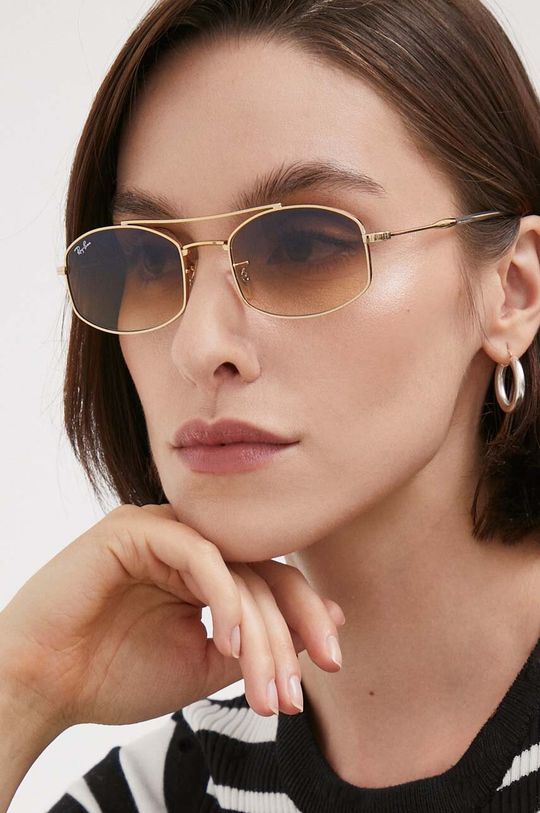 

Солнцезащитные очки Ray-Ban, бежевый