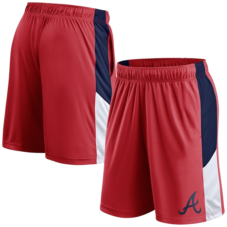 

Шорты Fanatics Branded Atlanta Braves, красный