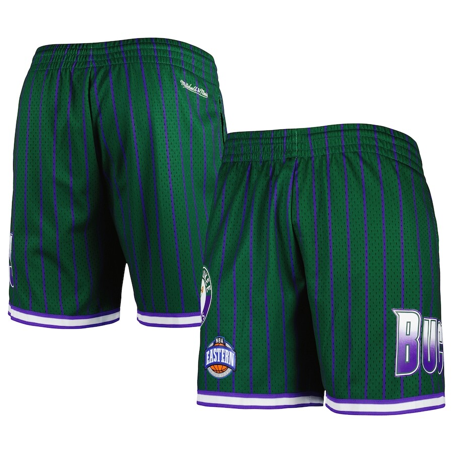 

Шорты Mitchell & Ness Milwaukee Bucks, зеленый