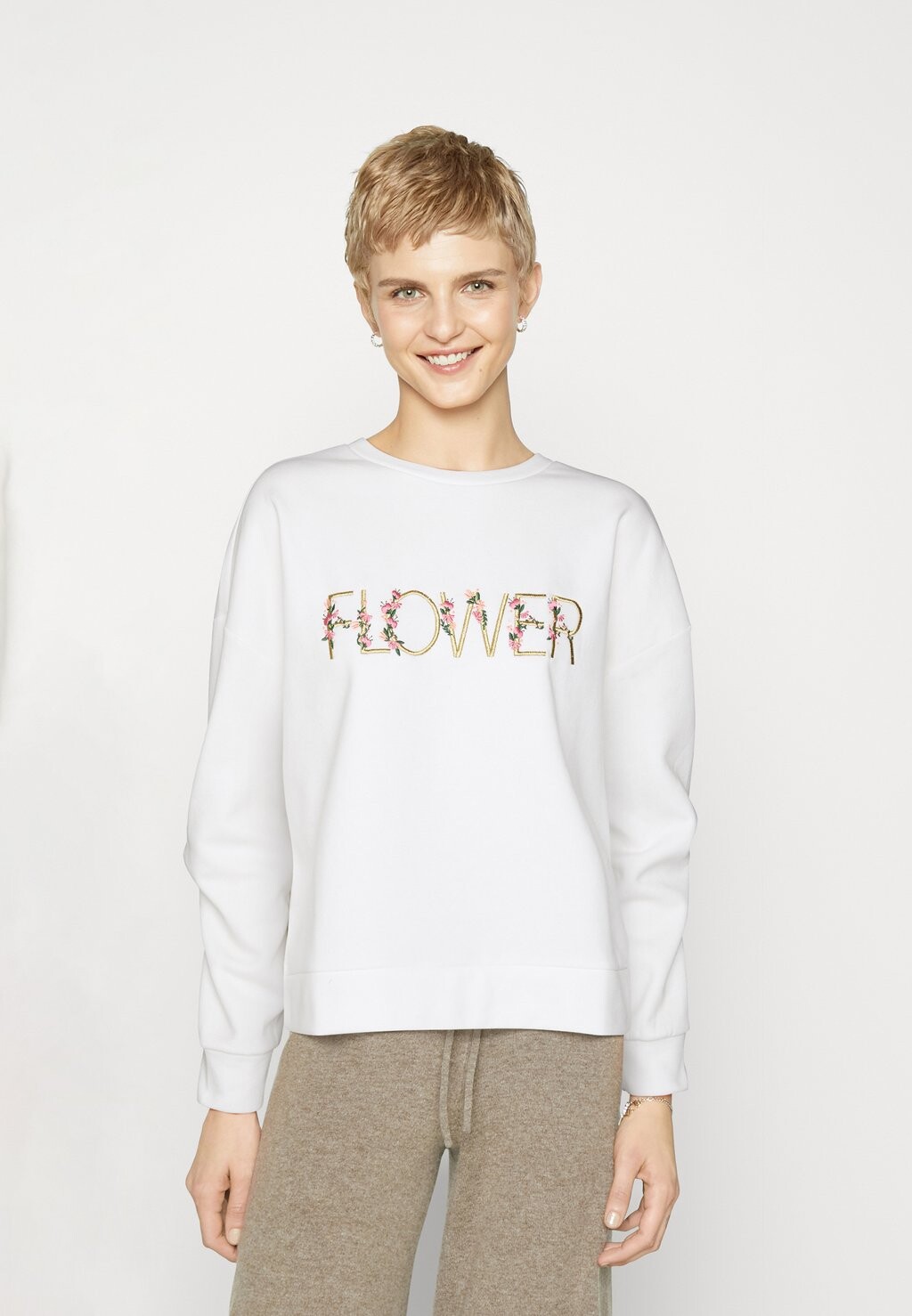 

Толстовка VMWENDY Vero Moda, цвет cloud dancer