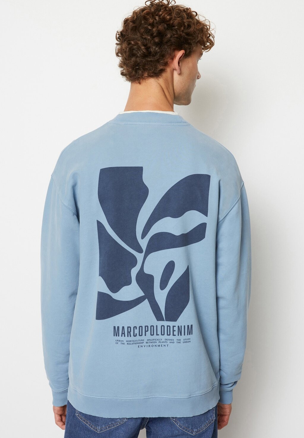 

Толстовка MIT FRONT UND BACK Marc O'Polo DENIM, цвет blue