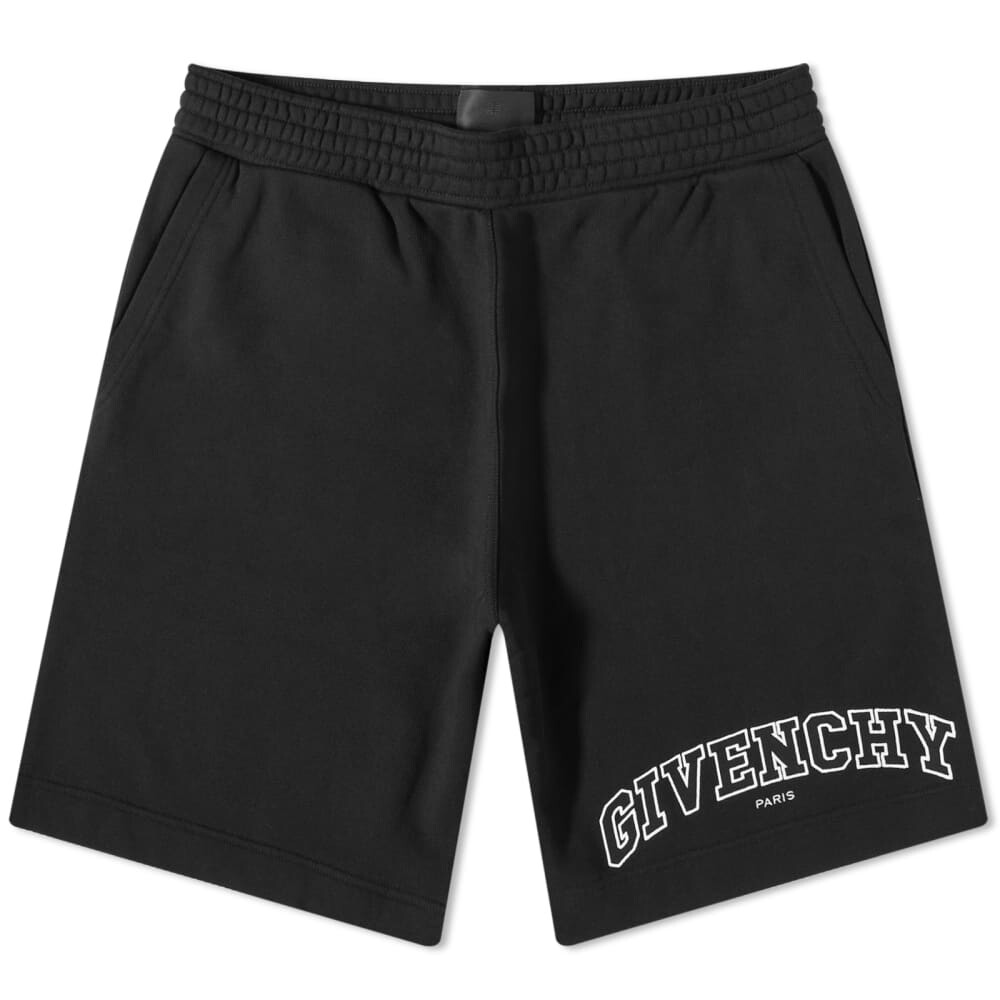 

Шорты с вышитым логотипом Givenchy College, черный