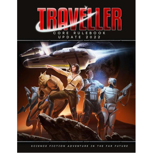 Книга Traveller Core Rulebook Update 2022