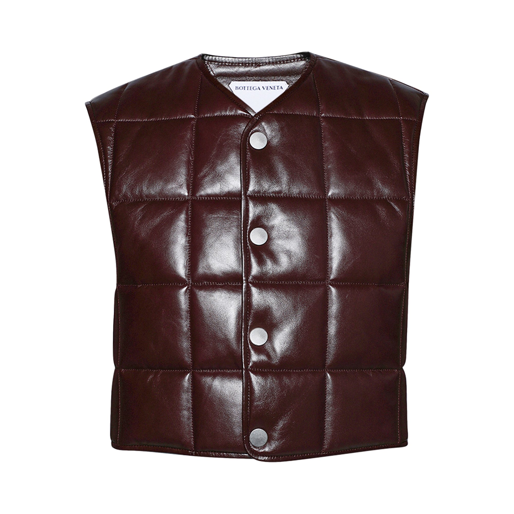 

Утепленный жилет Bottega Veneta Oxblood