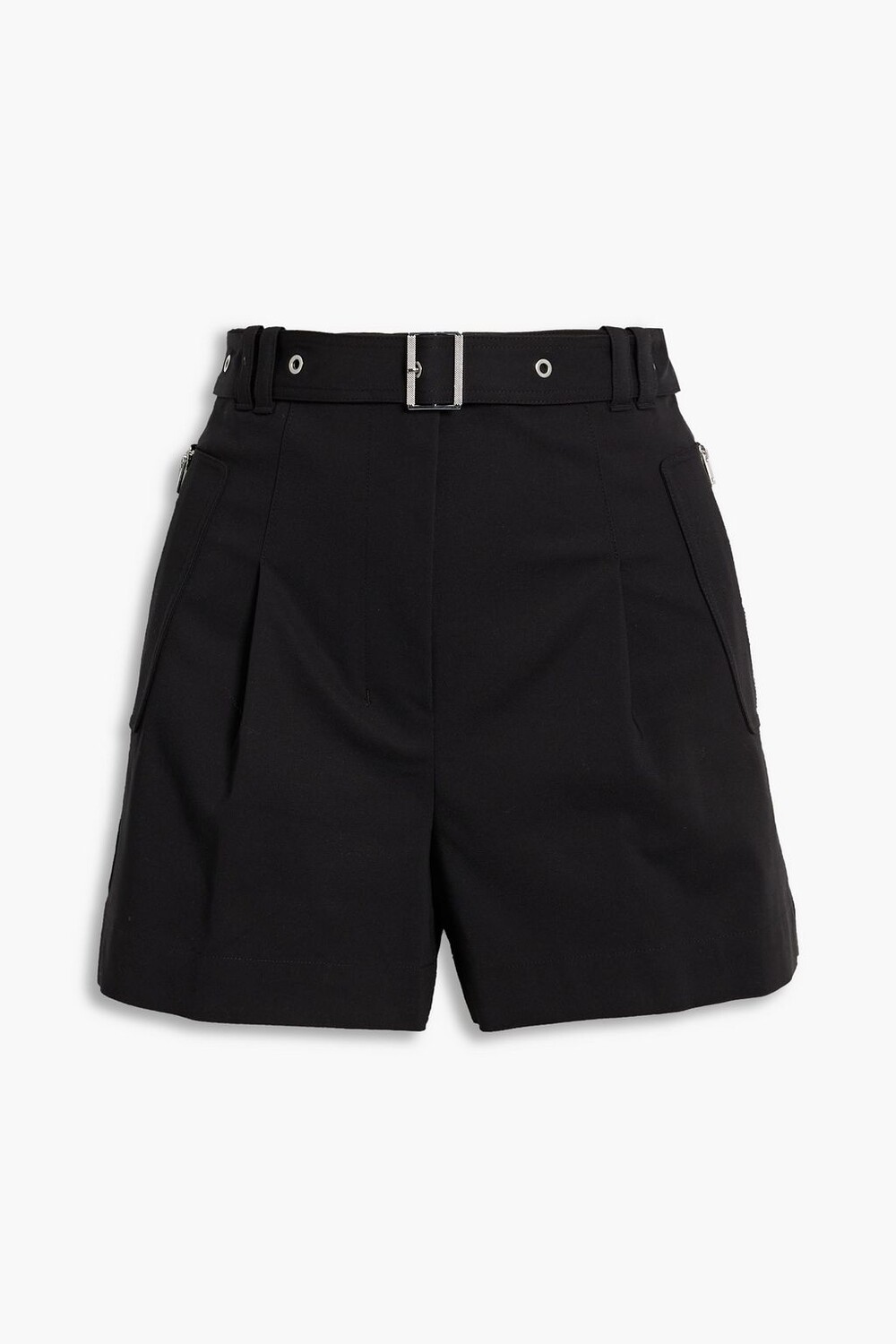 

Шорты из смесового хлопка с поясом 3.1 PHILLIP LIM, черный
