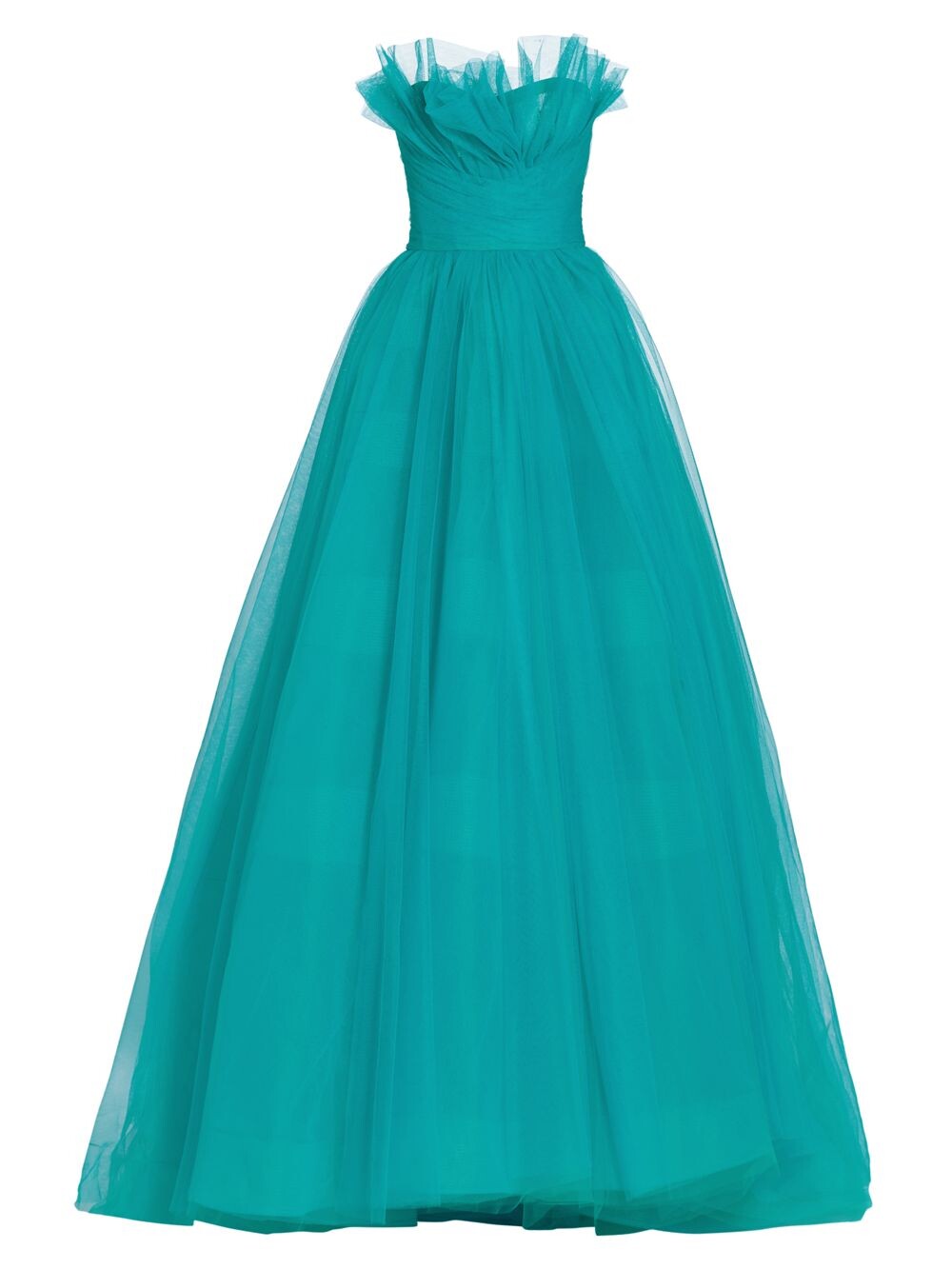 

платье без бретелек Monique Lhuillier
