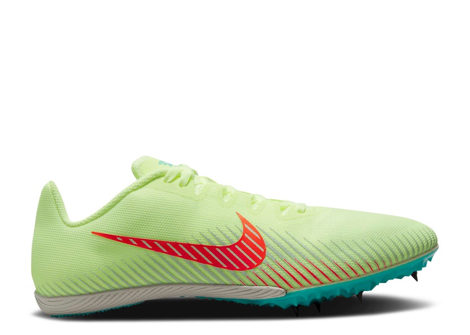 

Кроссовки Nike Zoom Rival M 9 'Barely Volt Hyper Orange', зеленый