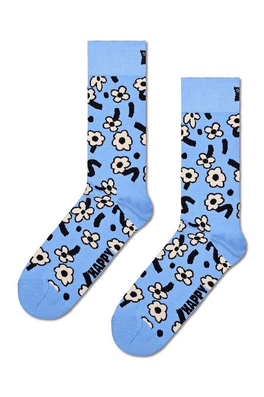 

Носки с танцующими цветами Happy Socks, синий