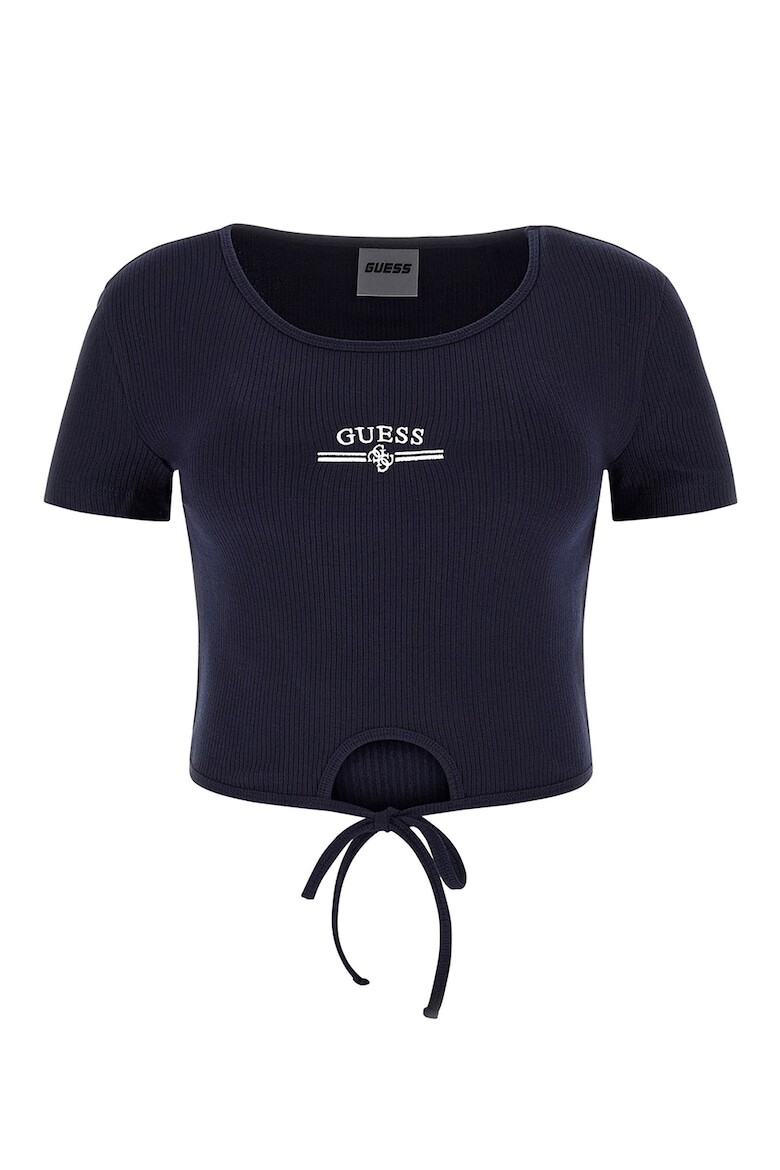 

Короткая футболка для фитнеса Guess, черный