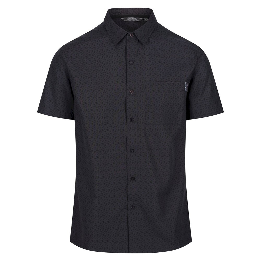 

Рубашка с коротким рукавом Regatta Mindano VI Floral, черный