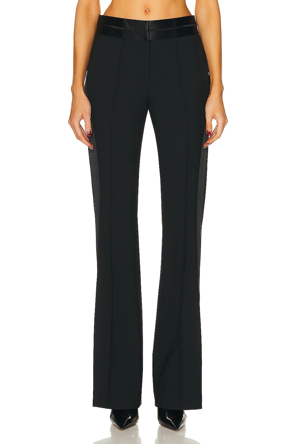 

Брюки Helmut Lang Wool Bootcut Trouser, черный