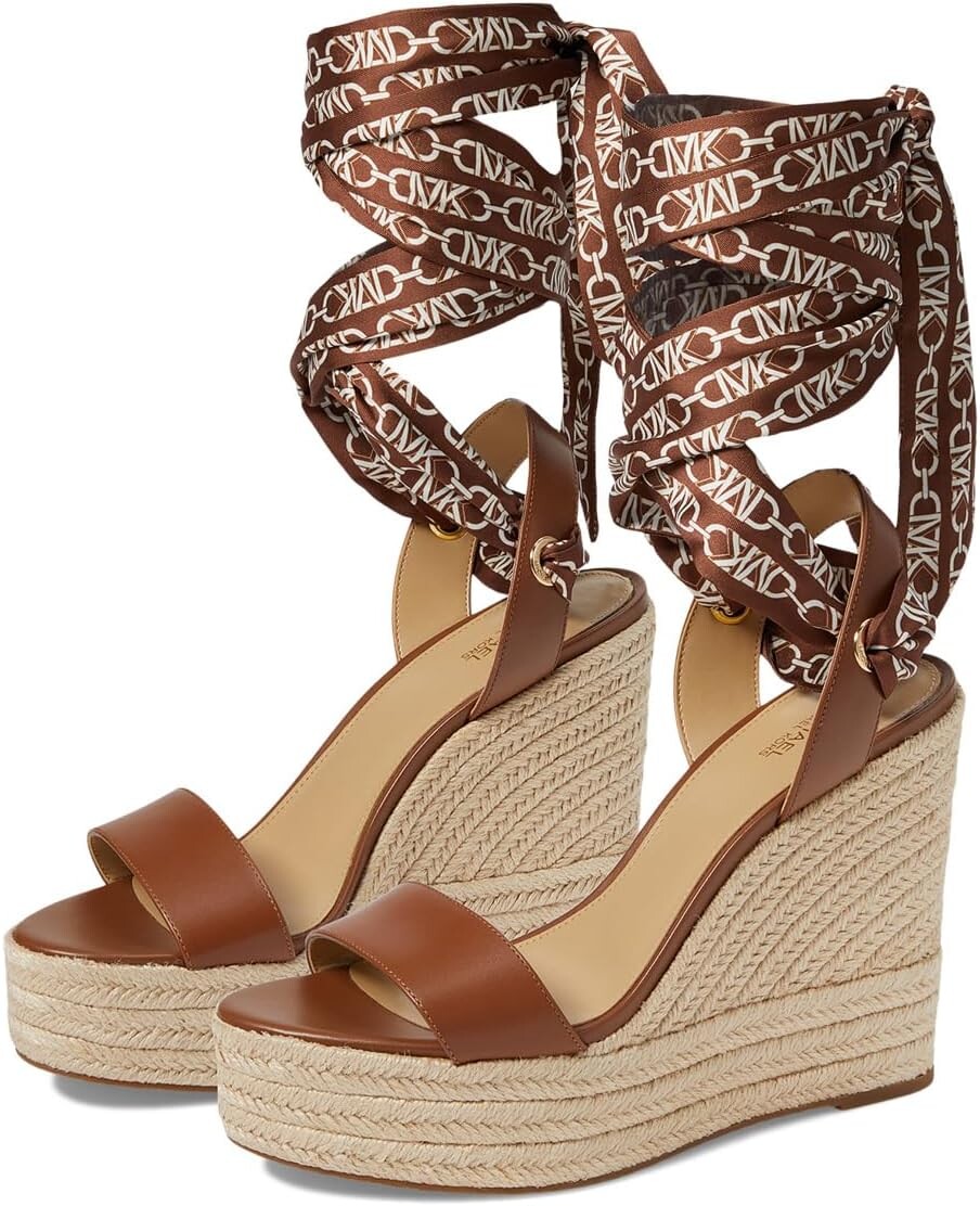 

Туфли на танкетке Esme Wedge Espadrille MICHAEL Michael Kors, цвет Luggage
