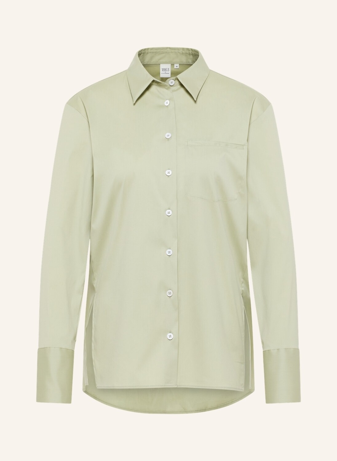 

Блуза рубашка ETERNA LOOSE FIT, зеленый