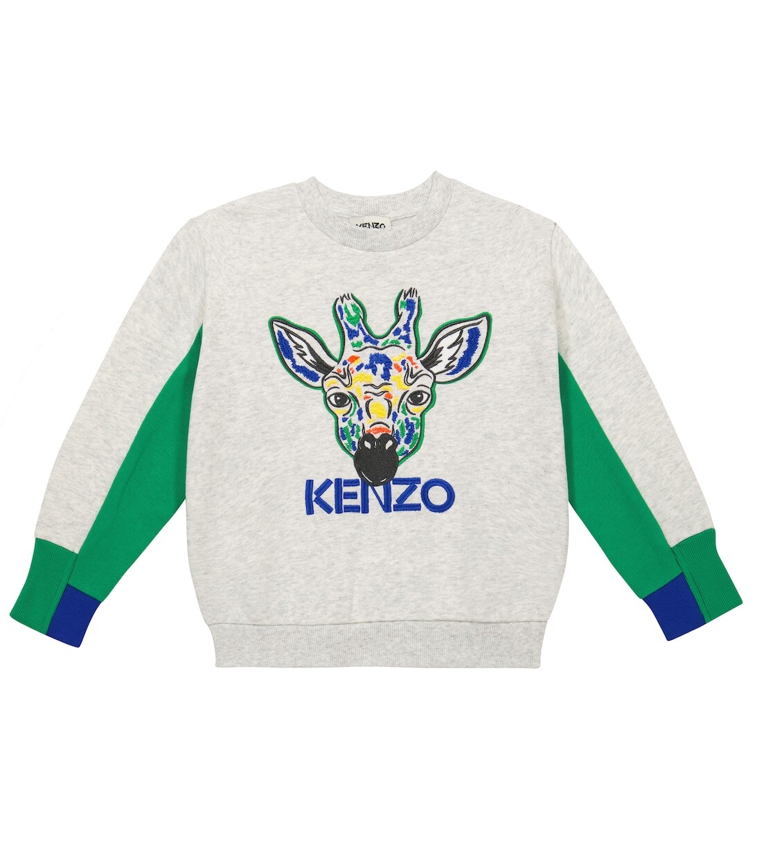 

Толстовка из смесового хлопка с логотипом Kenzo, разноцветный