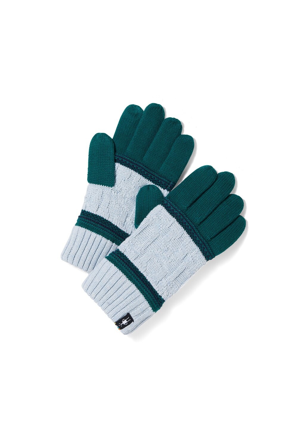 

Перчатки POPCORN CABLE Smartwool, изумрудно-зеленый