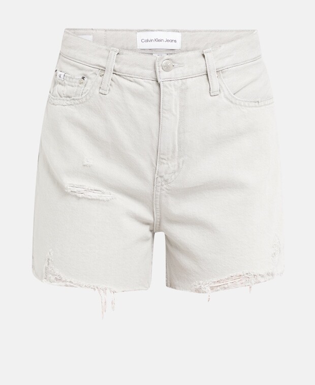 

Джинсовые шорты Calvin Klein Jeans, белое золото