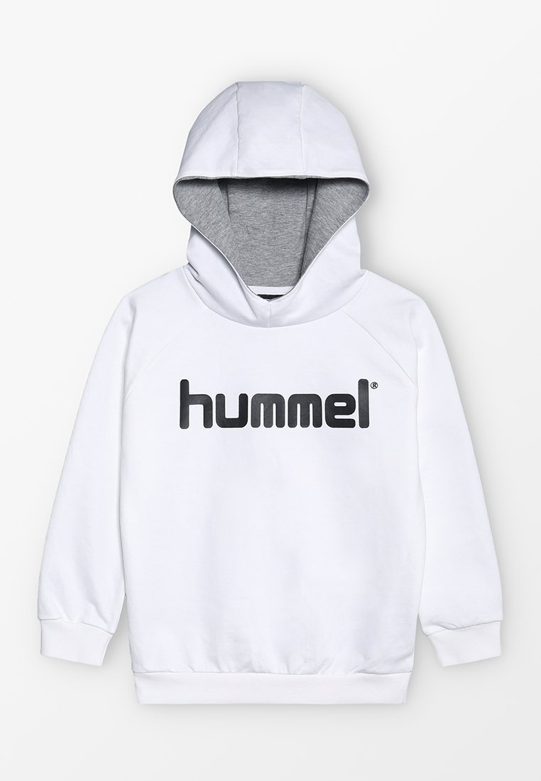 Толстовка LOGO HOODIE UNISEX Hummel, цвет white толстовка logo hoodie unisex hummel цвет red