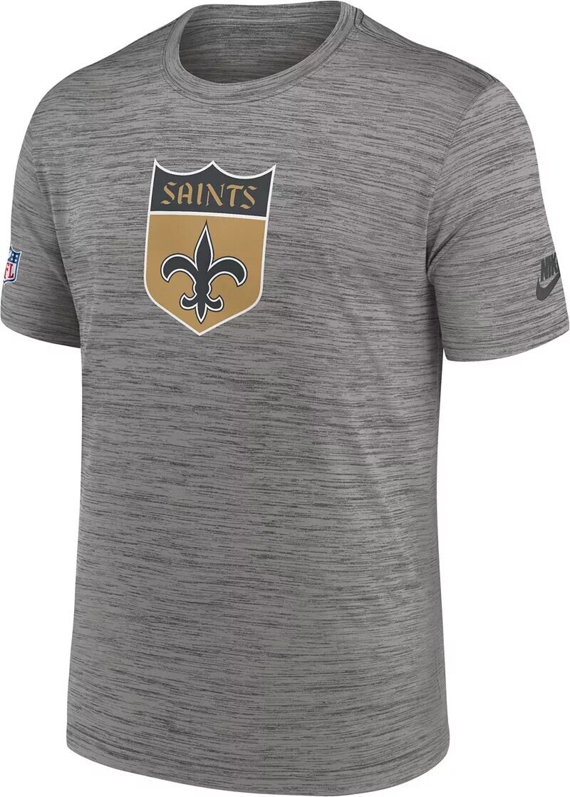 

Мужская футболка Nike New Orleans Saints Sideline Alt Dark Grey Heather Velocity