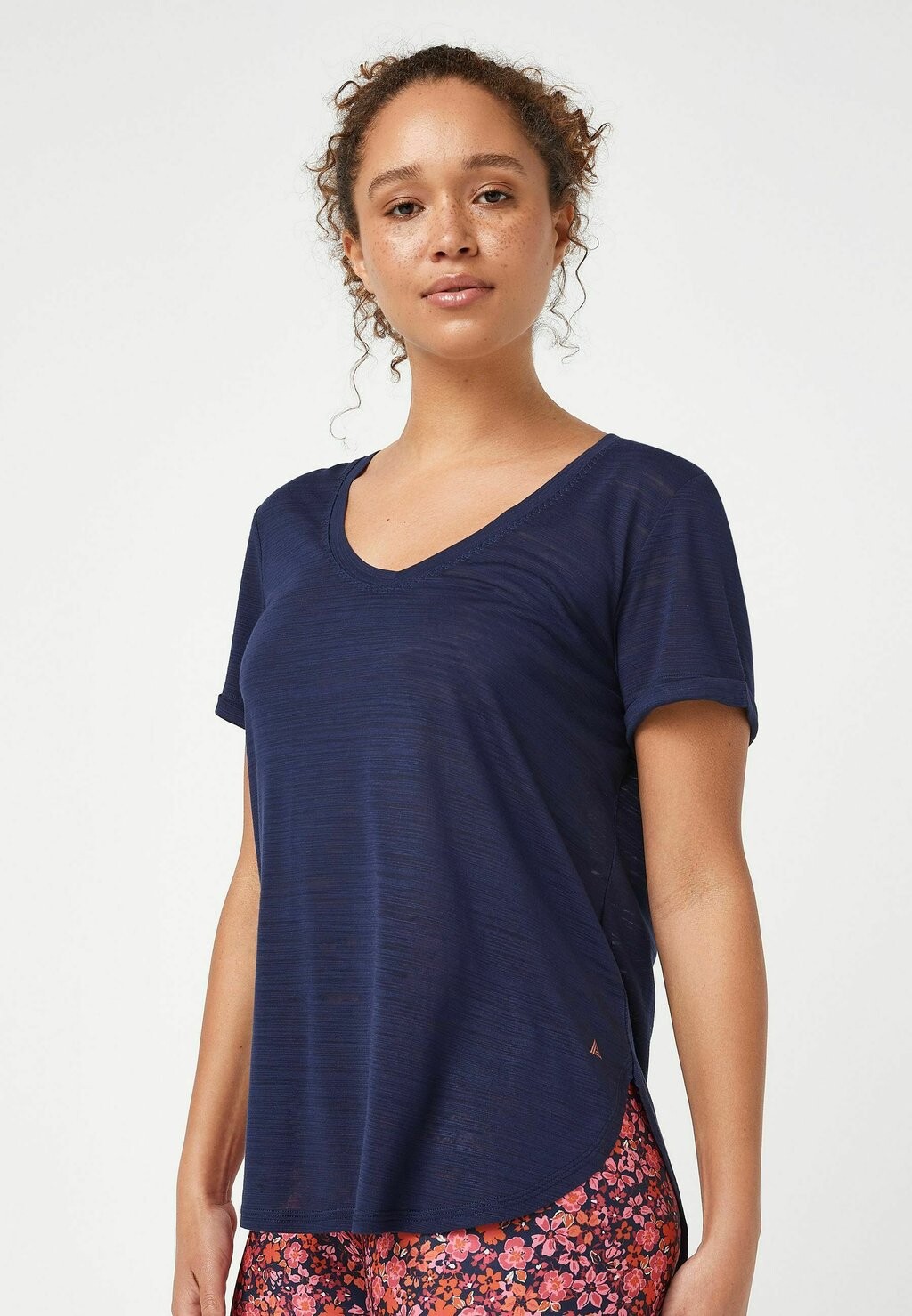 

Футболка базовая SHORT SLEEVE V-NECK Next, цвет navy blue