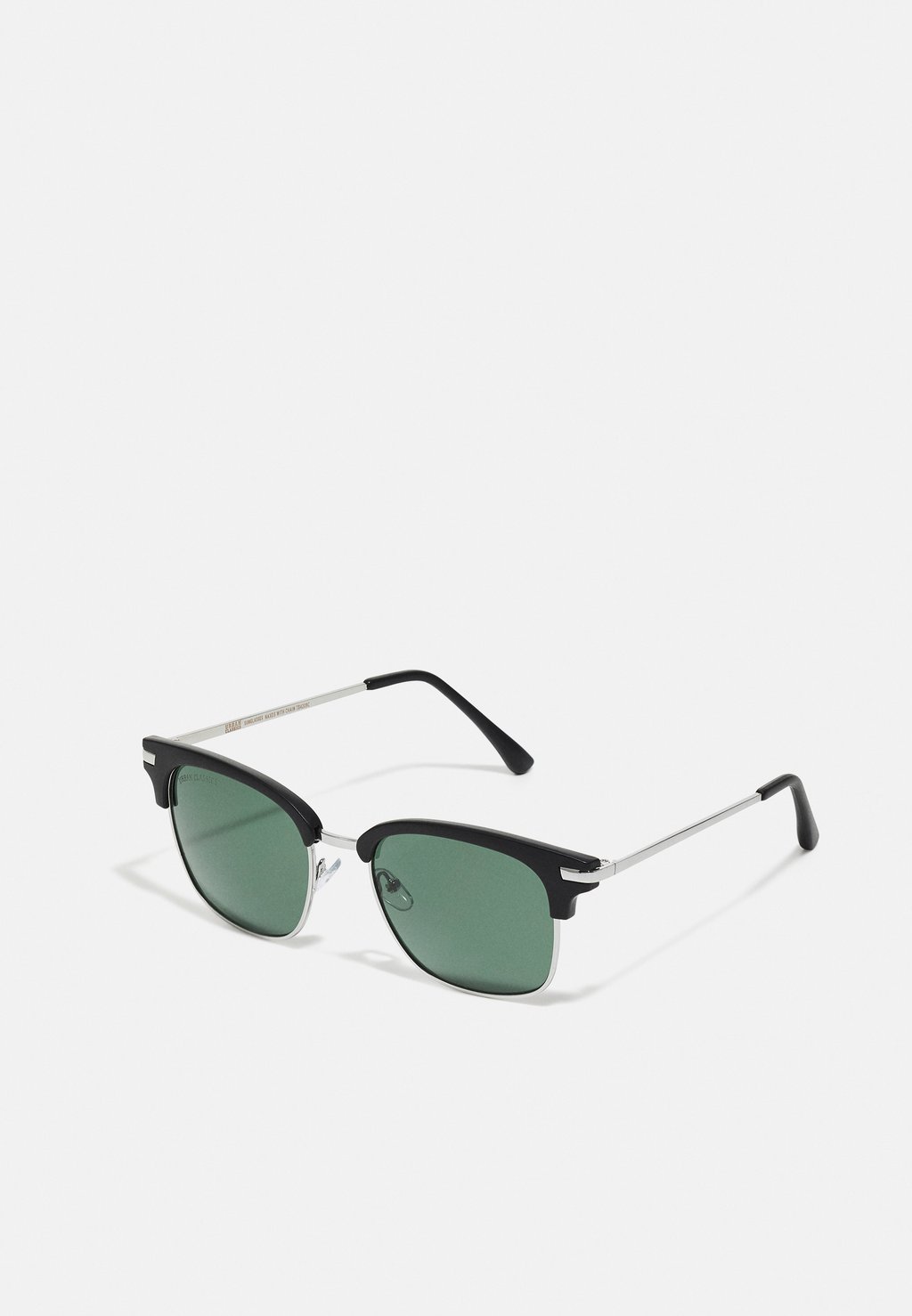 Солнцезащитные очки SUNGLASSES CRETE WITH PEARL CHAIN UNISEX Urban Classics, цвет black/green with pearl chain