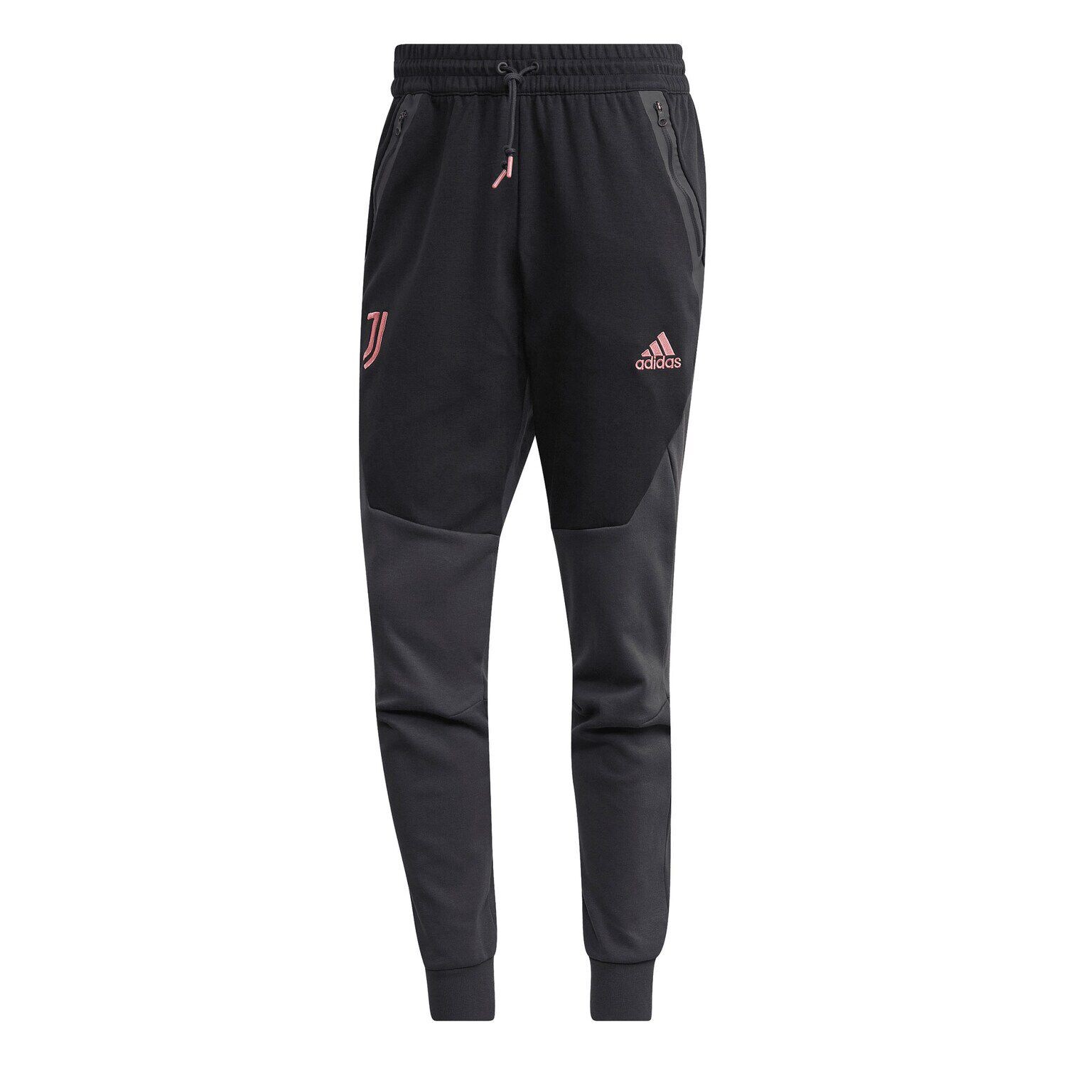 

Мужские черные дорожные брюки Juventus adidas, Черный