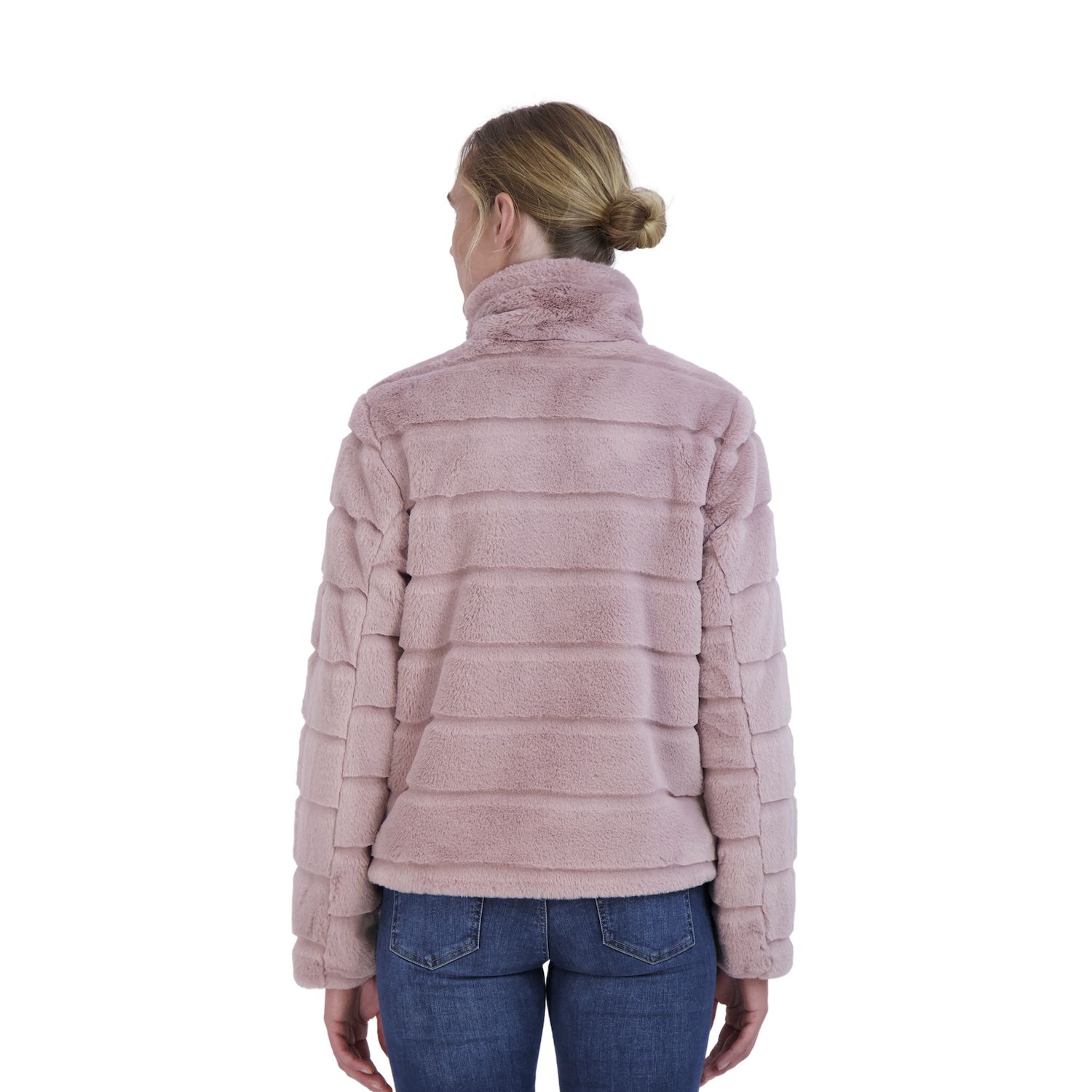 Женская двусторонняя куртка из искусственного меха Sebby Collection Sebby Collection