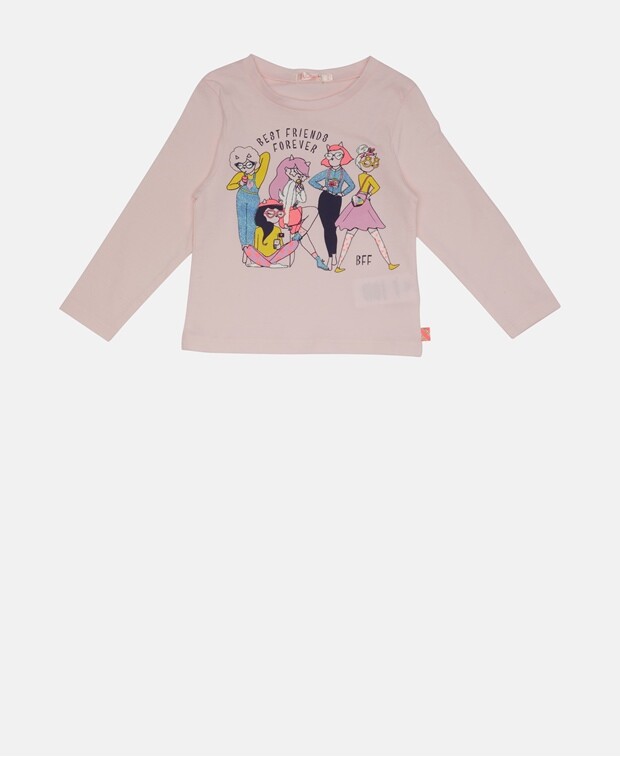 

Топ с длинными рукавами Billieblush, роза
