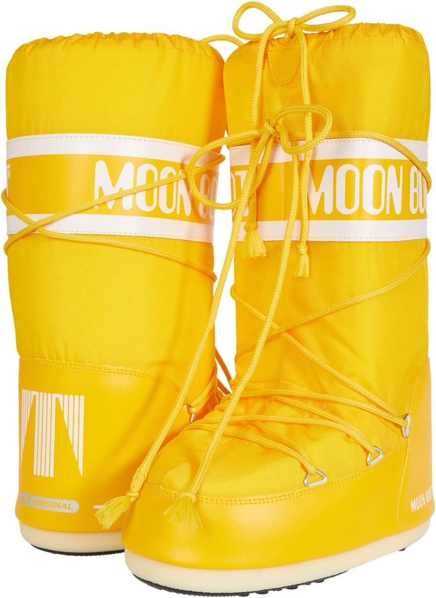 

Зимние ботинки Moon Boot Nylon MOON BOOT, желтый